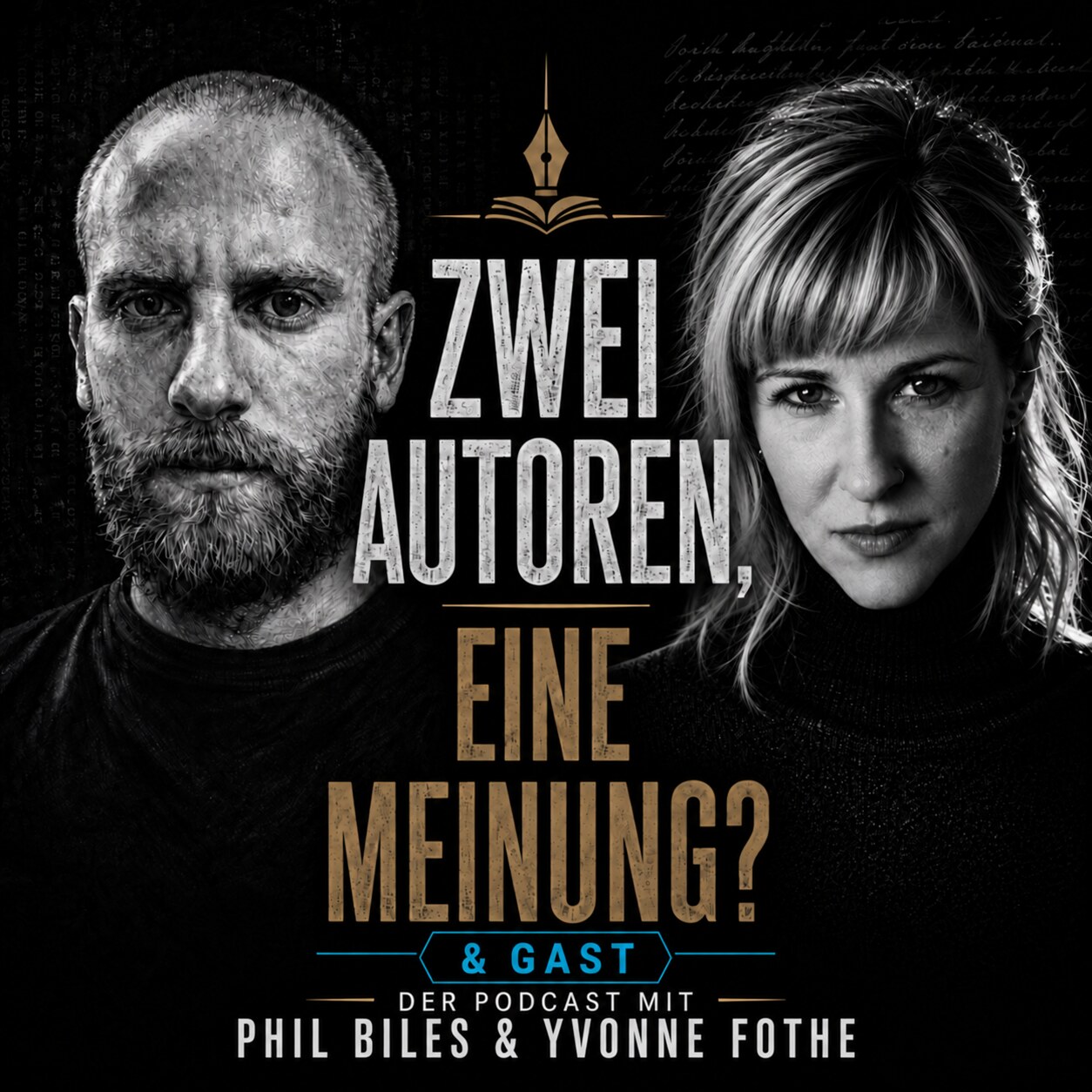Zwei Autoren, eine Meinung? und Gast – mit Phil Biles und Yvonne Fothe