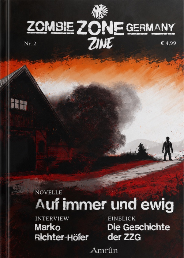 Cover Zombie Zone Germany Zine 2 mit Auf immer und ewig